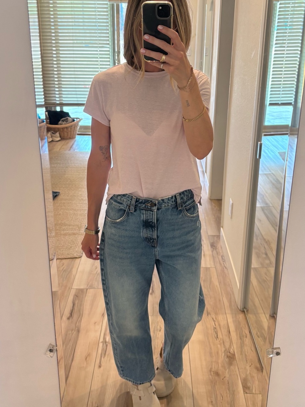 We The Free Trance Dropped Boyfriend Denim jeans